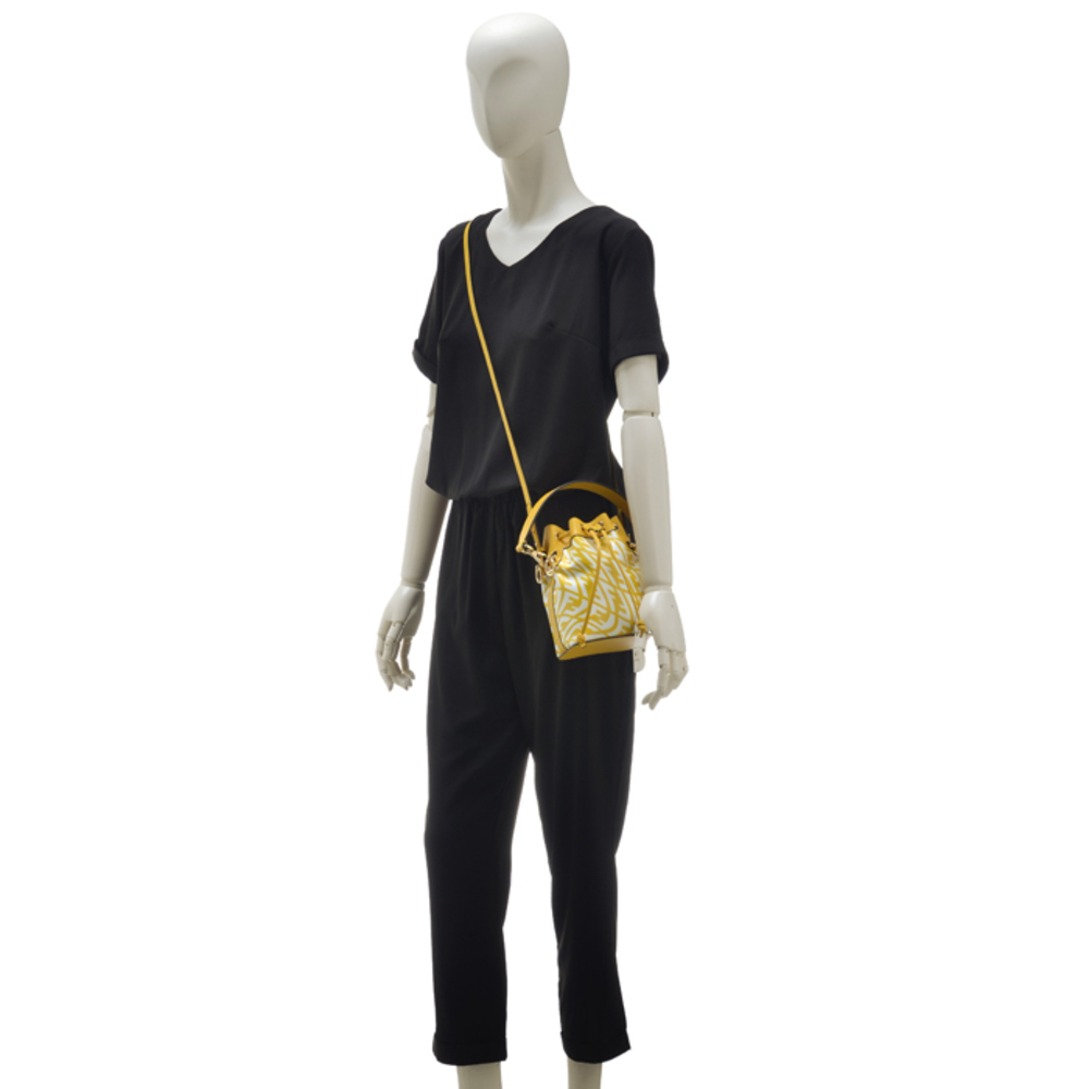 Fendi Montresor Summer Vertigo Mini Bag Yellow
